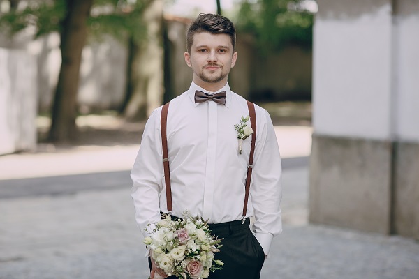 Groom wedding