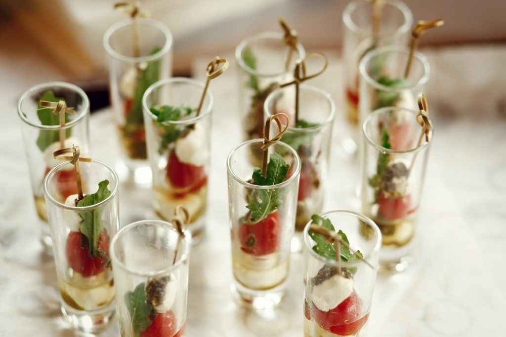 Wedding catering and drink