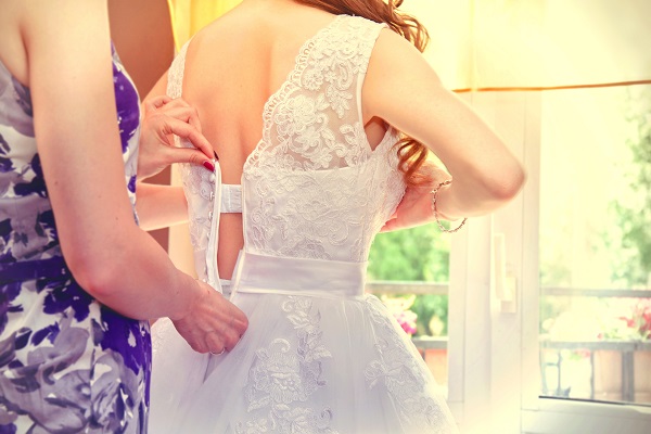 Young bride dresses
