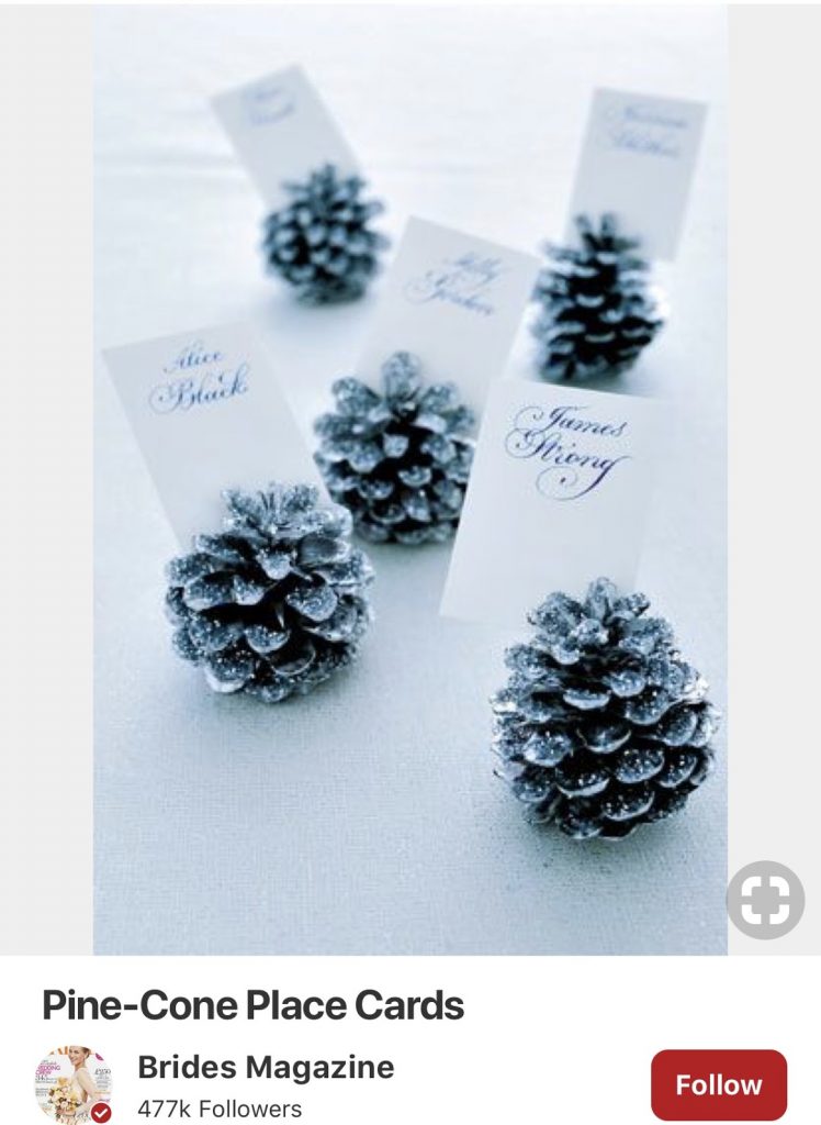 Christmas wedding pins on pintrest